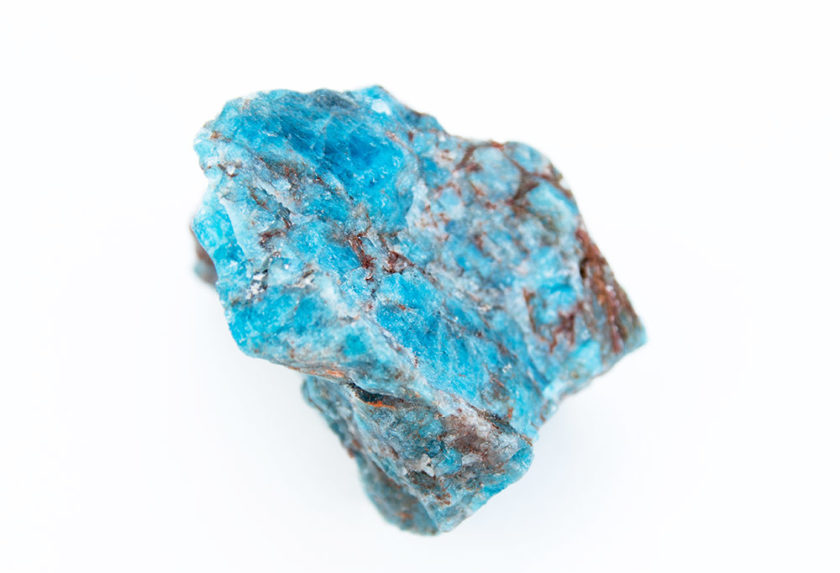 Pierre Apatite bleue