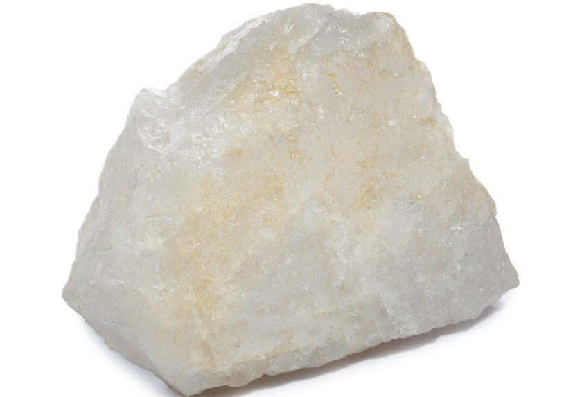 Pierre Quartz laiteux