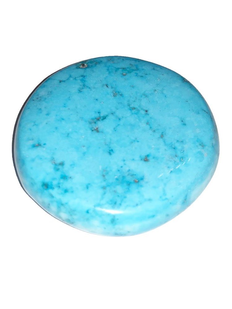 galet howlite bleue