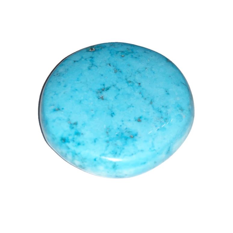 galet howlite bleue