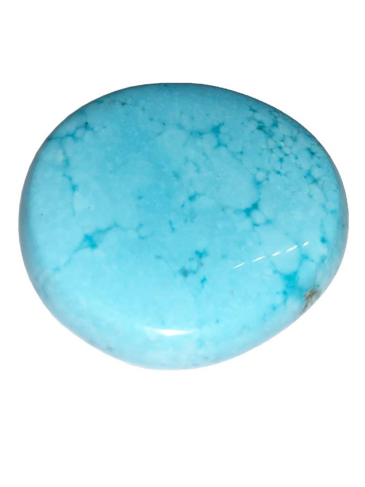 galet howlite bleue