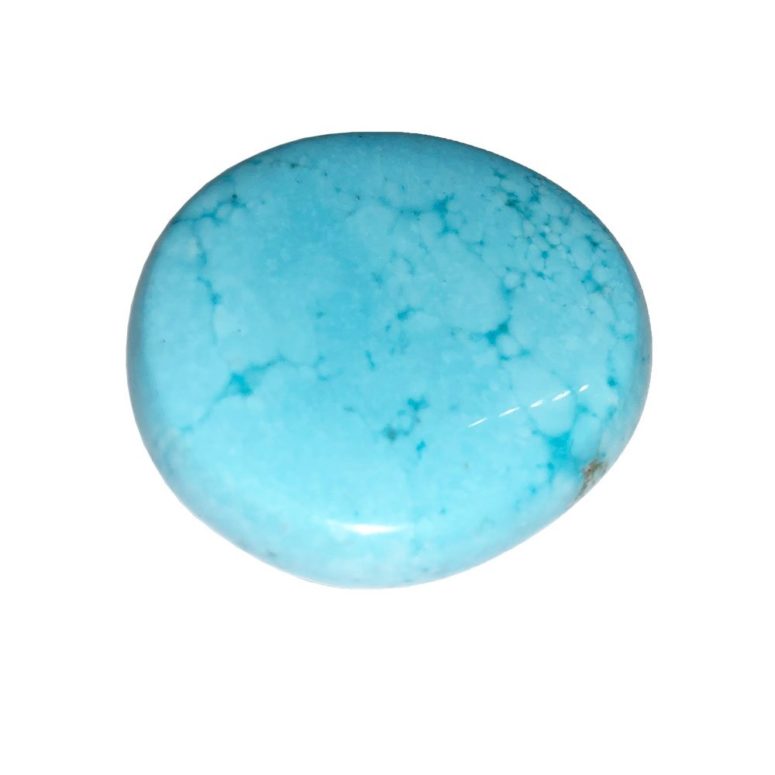 galet howlite bleue