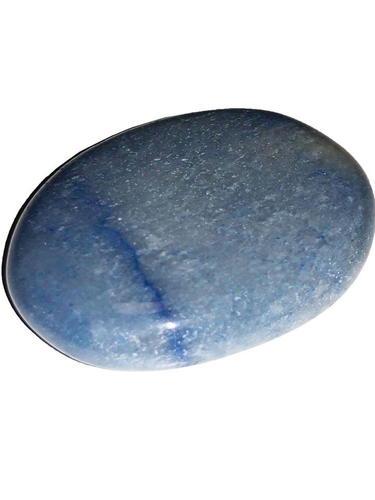 galet quartz bleu