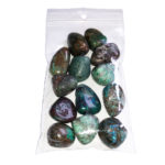 pierres roulées chrysocolle turquoise 250grs