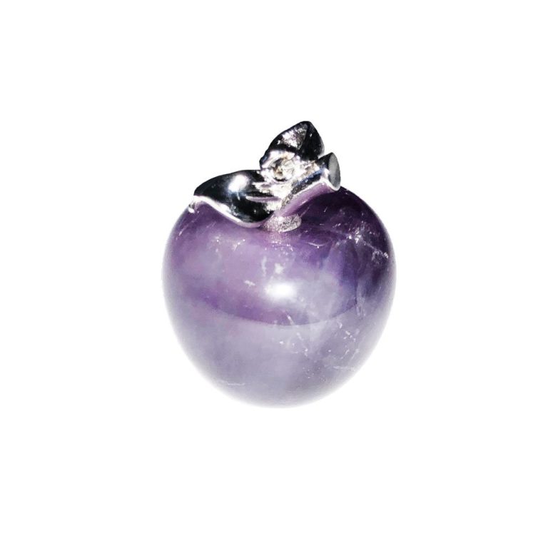 pendentif améthyste pomme