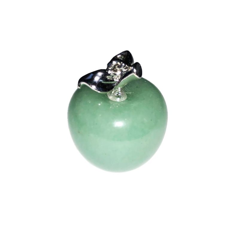 pendentif aventurine pomme