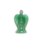 pendentif aventurine verte petit ange