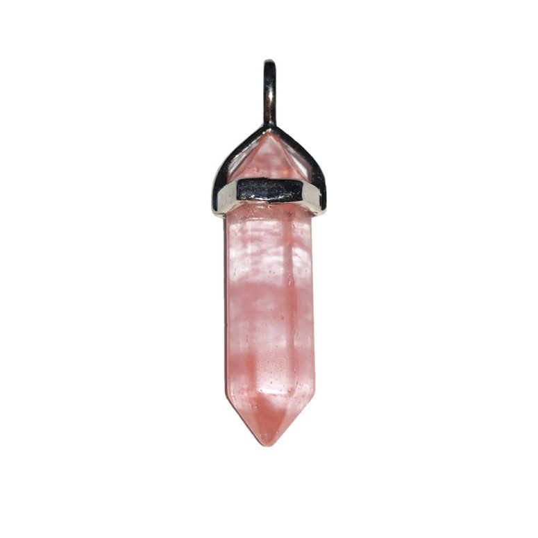 pendentif cristal melon d'eau pointe