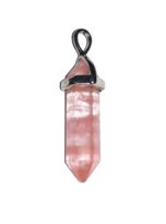 pendentif cristal melon d’eau pointe