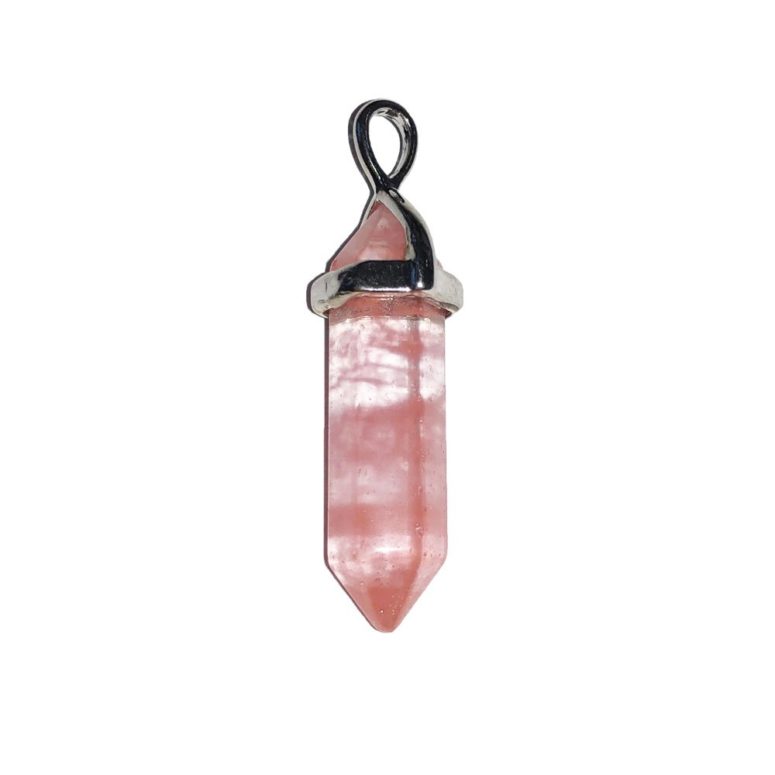 pendentif cristal melon d'eau pointe