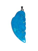 pendentif howlite bleue aile d’ange