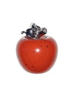 pendentif jaspe rouge pomme