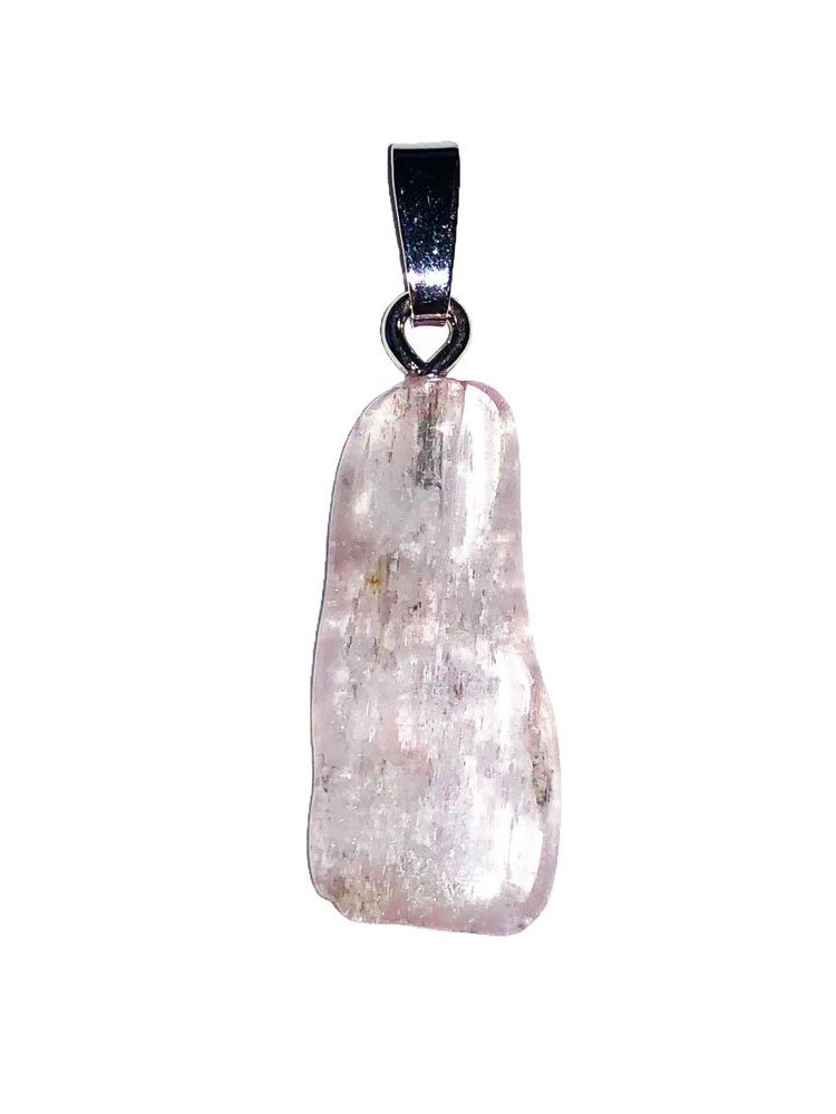 pendentif-kunzite-pierre-roulee