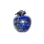 pendentif lapis lazuli pomme