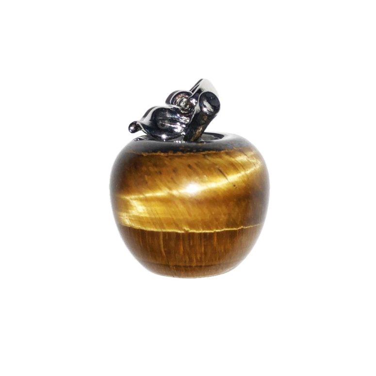 pendentif oeil de tigre pomme