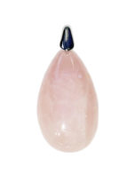 pendentif quartz rose goutte