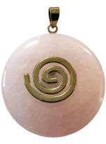 pendentif-quartz-rose-pi-chinois-donut-spirale-doree-40mm