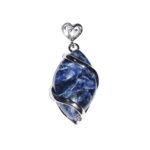 pendentif sodalite oeil de cheval