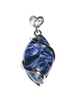 pendentif sodalite oeil de cheval