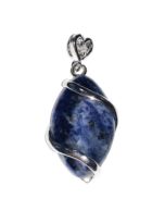 pendentif sodalite oeil de cheval