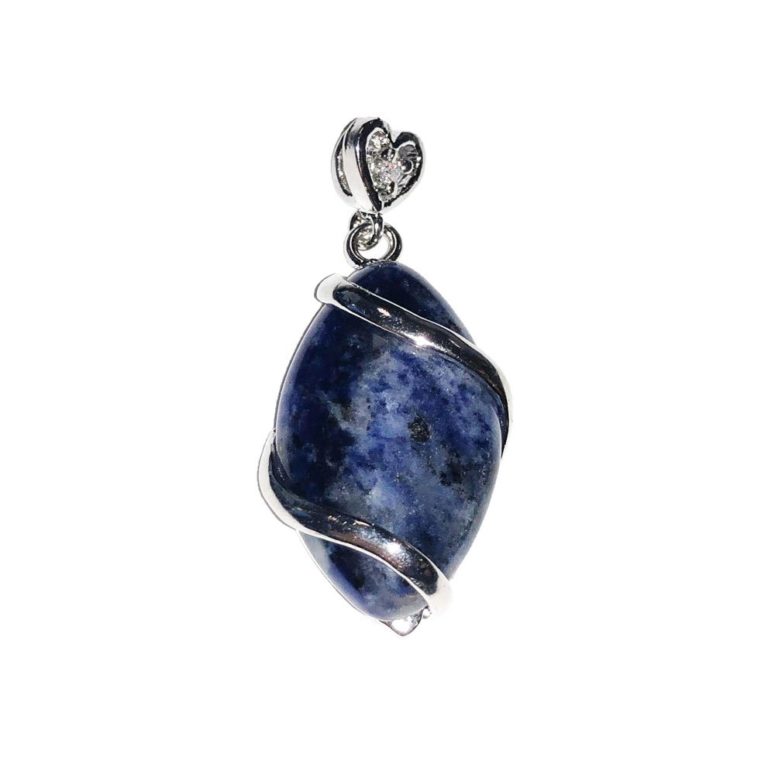 pendentif sodalite oeil de cheval