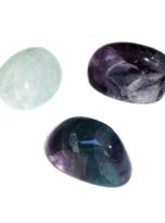 pierre roulee fluorite multicolore