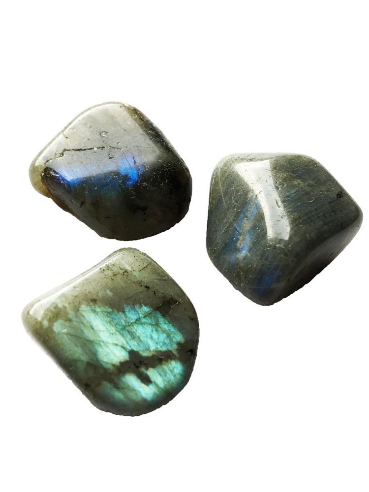 pierre roulée labradorite