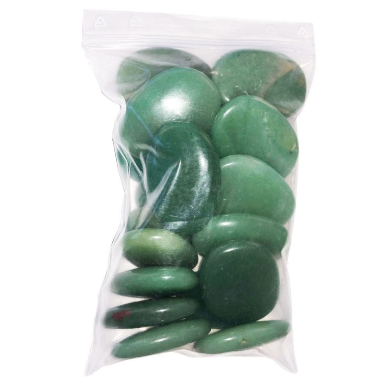 sachet galets Aventurine verte