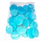 sachet galets Howlite bleue