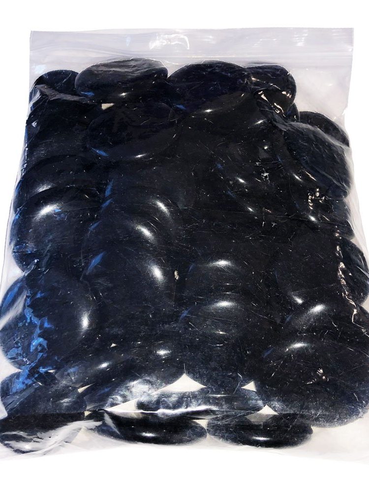 sachet galets obsidienne noire