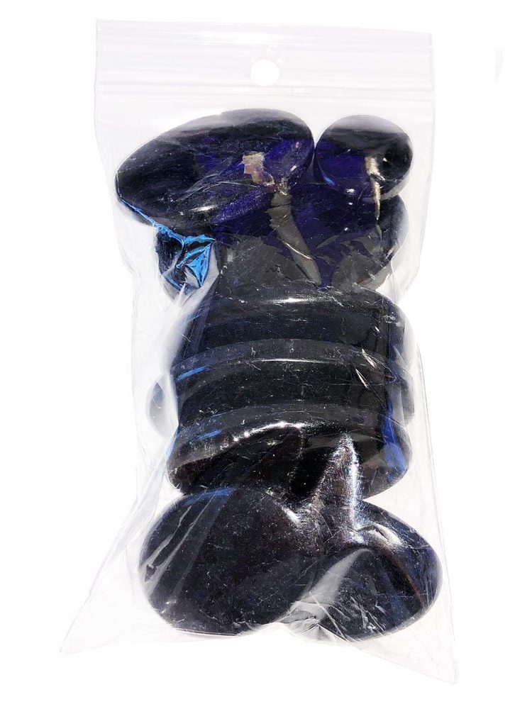 sachet galets tourmaline noire