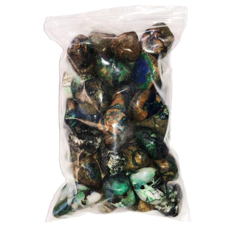 sachet pierres azurite malachite