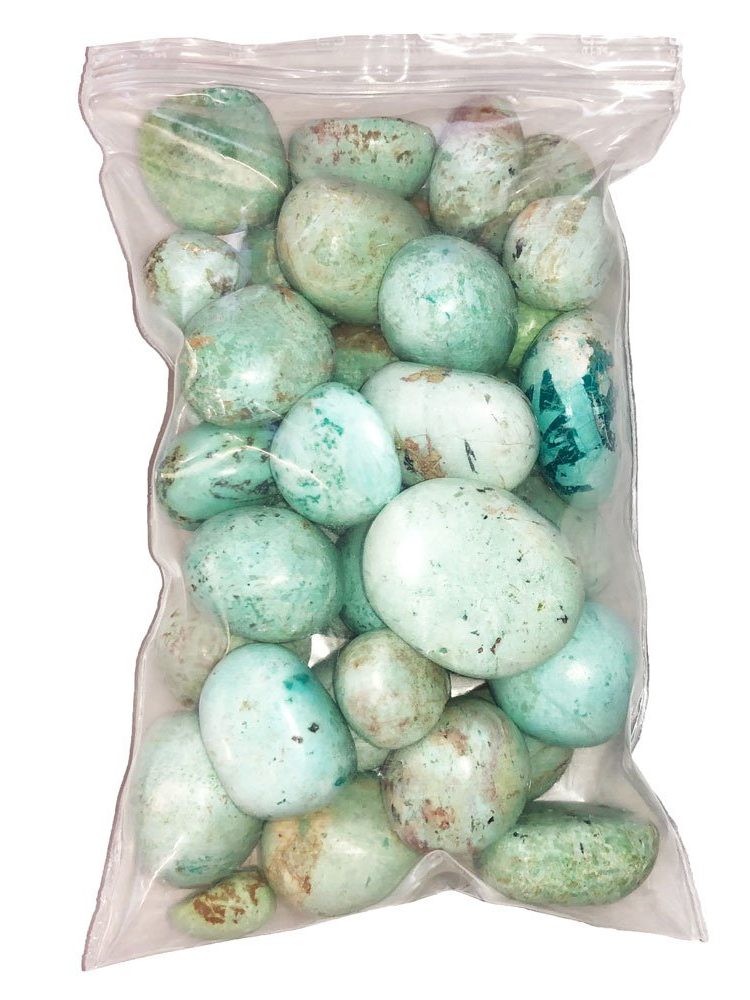 sachet pierres chrysocolle