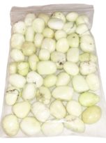 sachet pierres roulées chrysoprase citron 1kg