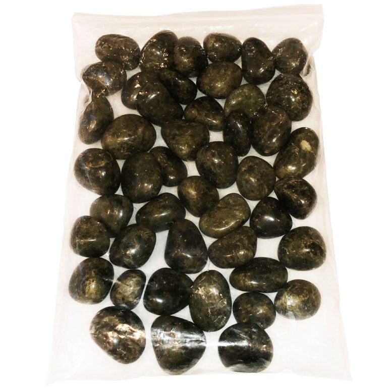 sachet pierres roulées epidote 1kg