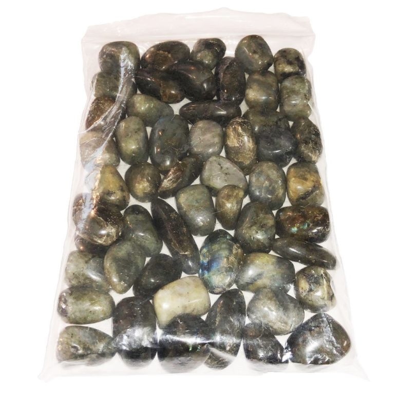 pierres roulées labradorite 1kg