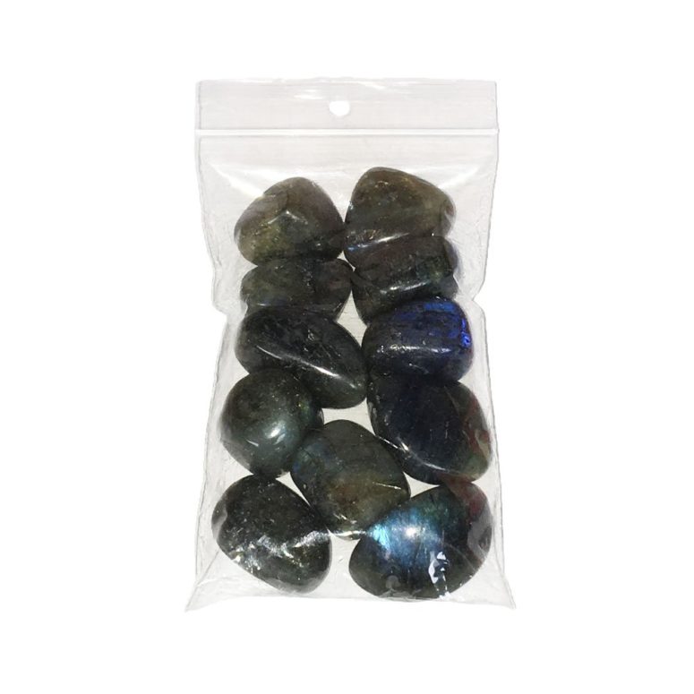 sachet pierres roulées labradorite 250grs