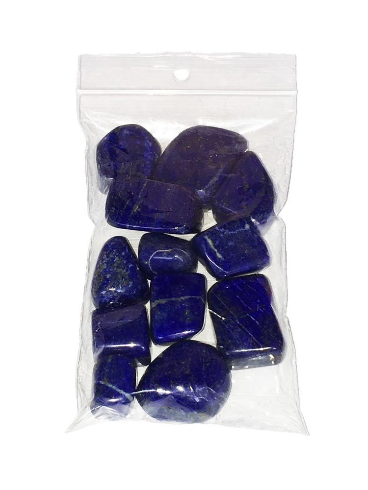 sachet pierres roulées lapis-lazuli 250grs