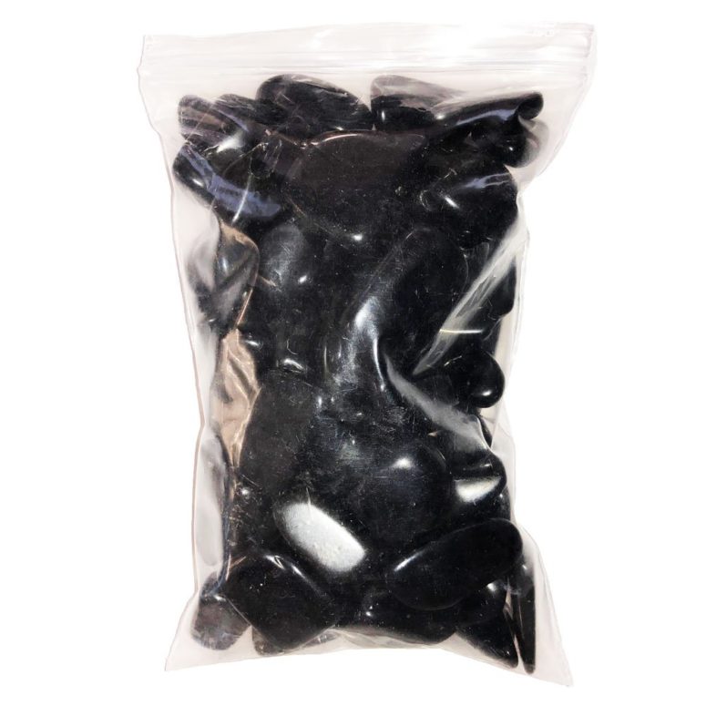 sachet pierres obsidienne noire