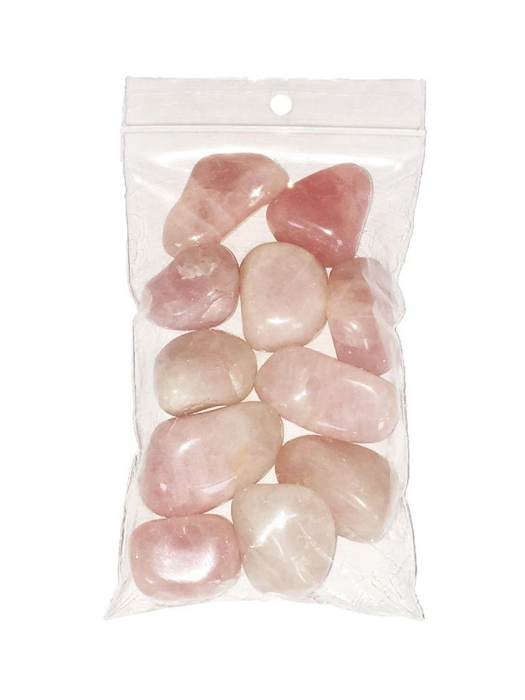 sachet pierres roulées quartz rose 250grs