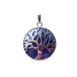 pendentif amethyste arbre de vie