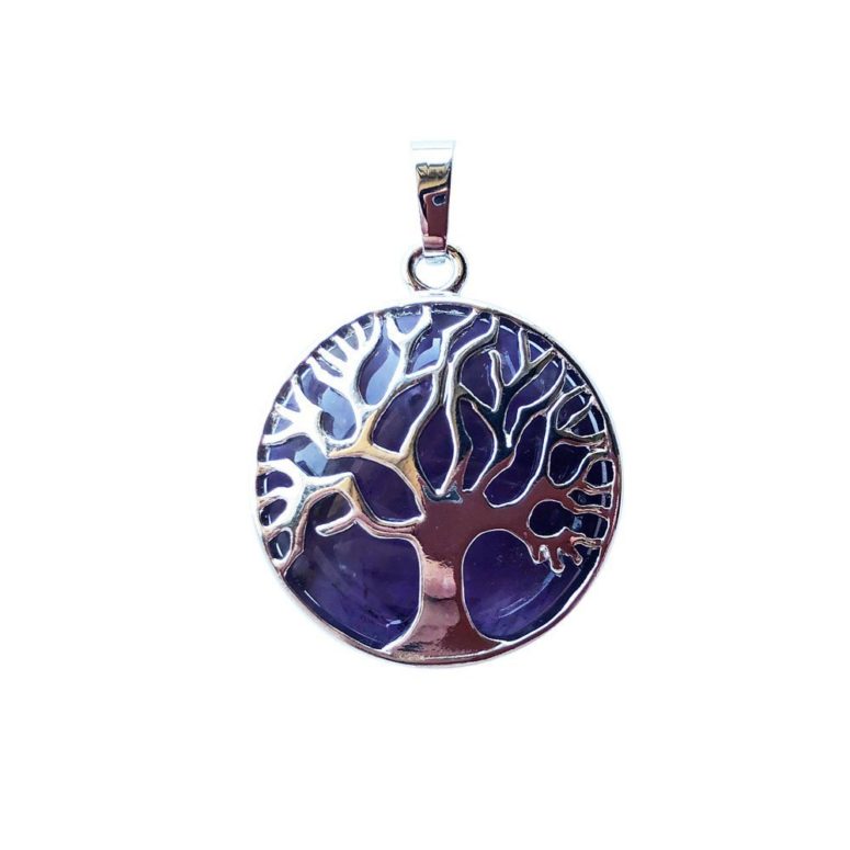 pendentif amethyste arbre de vie