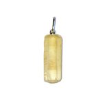 pendentif citrine pierre brute