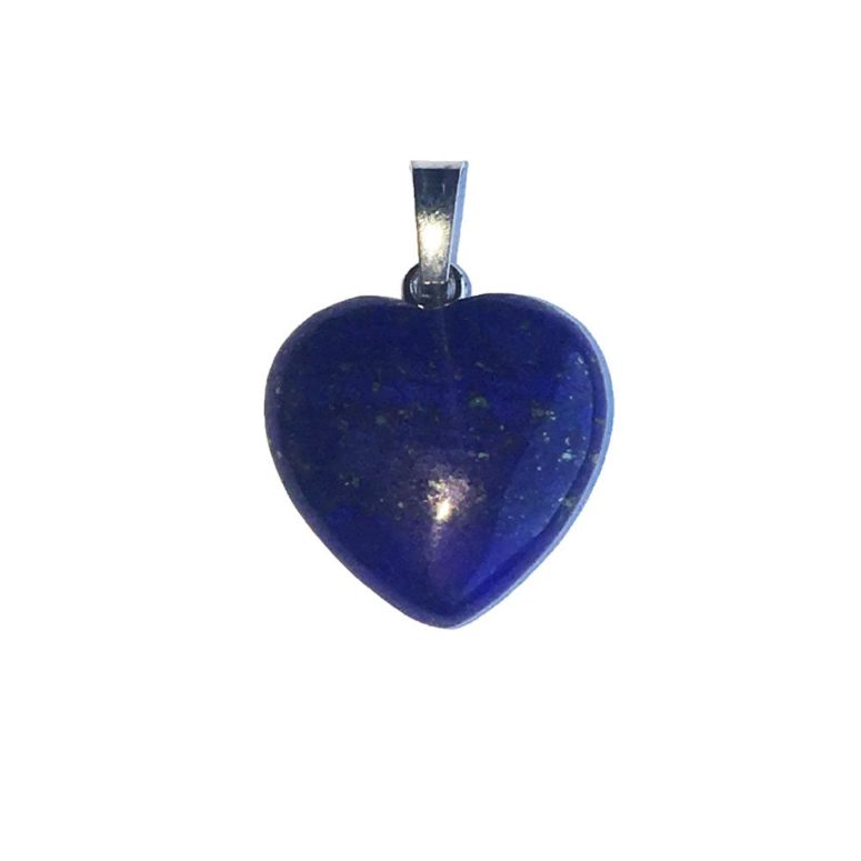 pendentif lapis-lazuli petit coeur