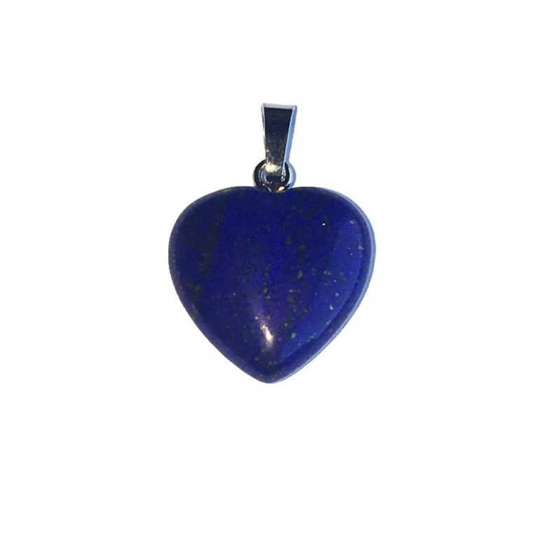 pendentif lapis-lazuli petit coeur