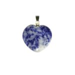 pendentif sodalite petit coeur