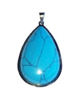 pendentif-turquoise-goutte-montee-acier-02