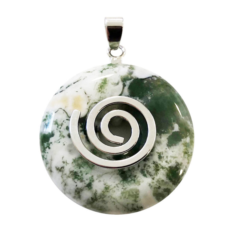 pendentif agate arbre pi chinois