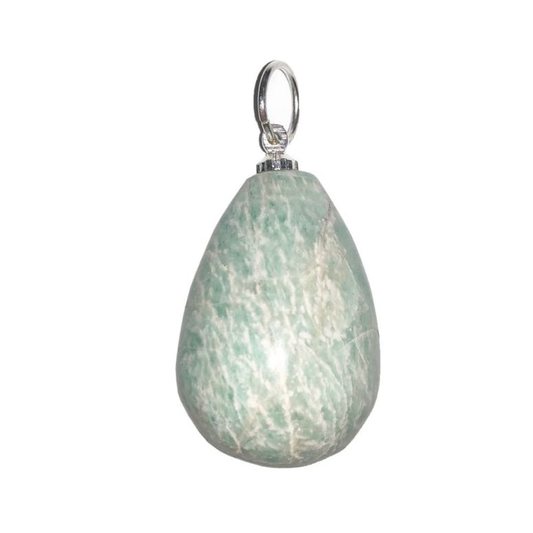 pendentif amazonite goutte eau