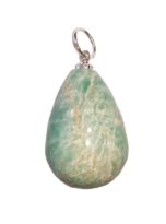 pendentif amazonite goutte eau